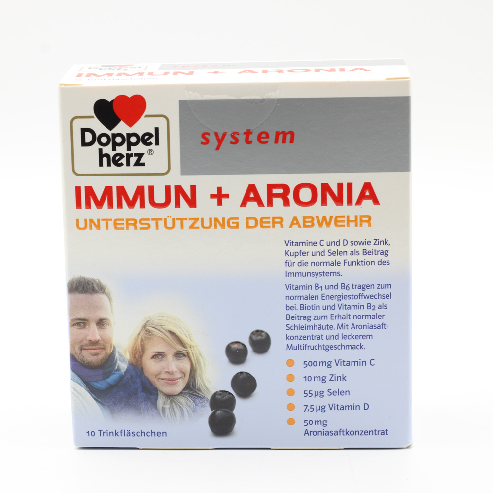 DOPPELHERZ Immun+Aronia system Ampullen DOPPELHERZ Immun+Aronia system Ampullen