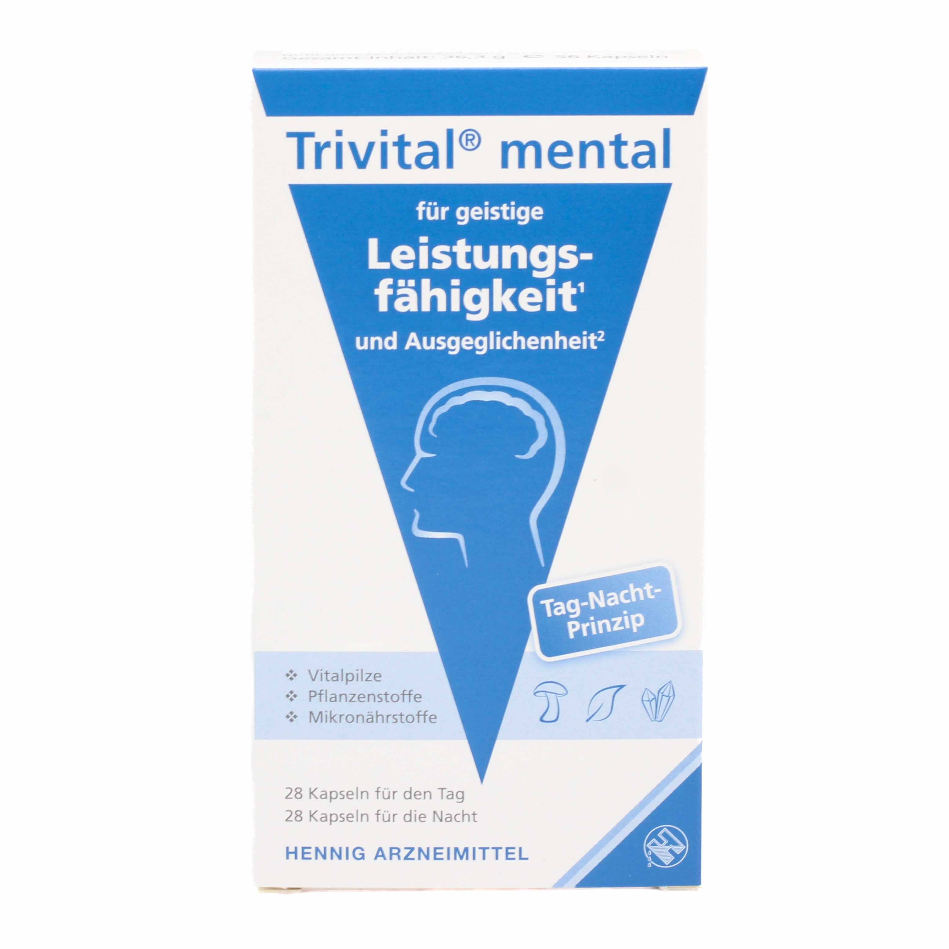 TRIVITAL mental Kapseln TRIVITAL mental Kapseln