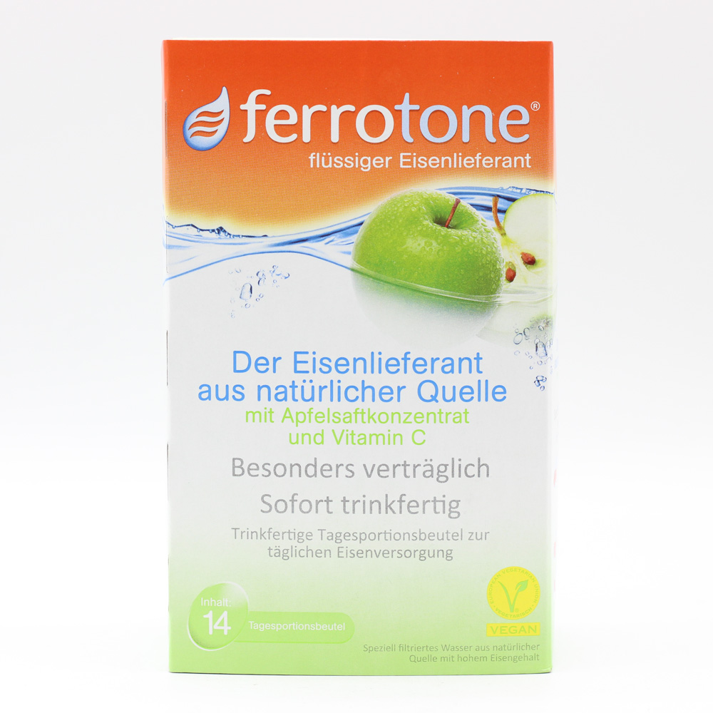 FERROTONE Eisen m.Apfelkonzentrat u.Vitamin C Btl. FERROTONE Eisen m.Apfelkonzentrat u.Vitamin C Btl.
