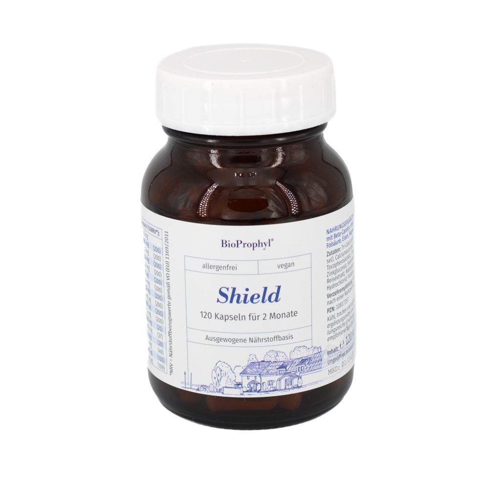 SHIELD Vitamine Mineralien und Spurenelemente Kps. SHIELD Vitamine Mineralien und Spurenelemente Kps.