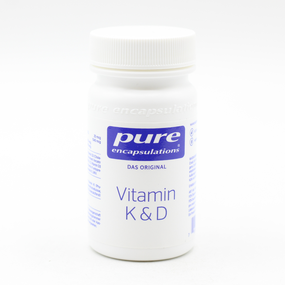 PURE ENCAPSULATIONS Vitamin K & D Kapseln PURE ENCAPSULATIONS Vitamin K & D Kapseln