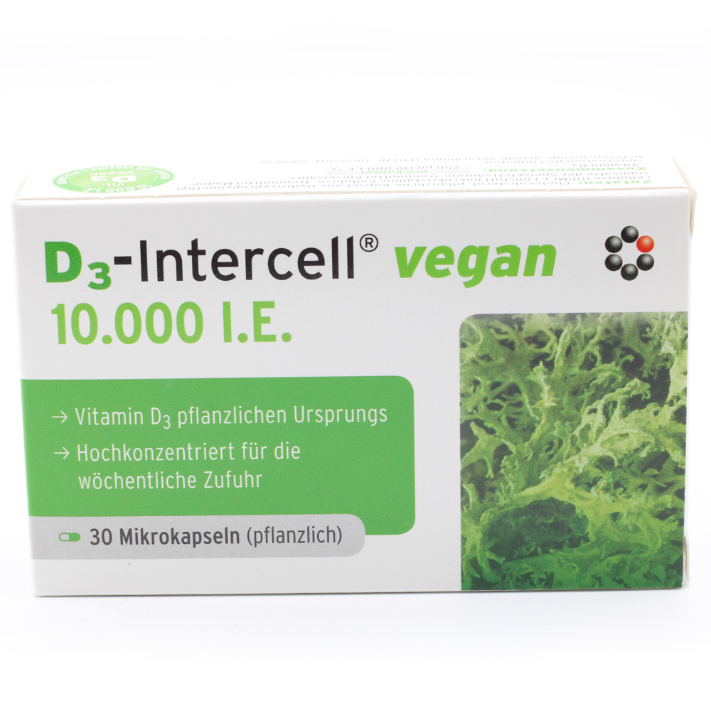 D3-INTERCELL vegan 10.000 I.E. Kapseln D3-INTERCELL vegan 10.000 I.E. Kapseln