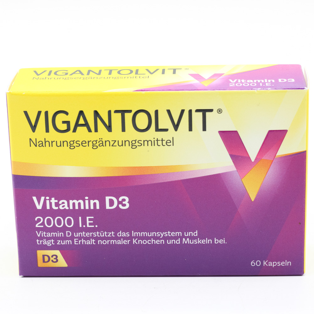 VIGANTOLVIT 2000 I.E. Vitamin D3 Weichkapseln VIGANTOLVIT 2000 I.E. Vitamin D3 Weichkapseln