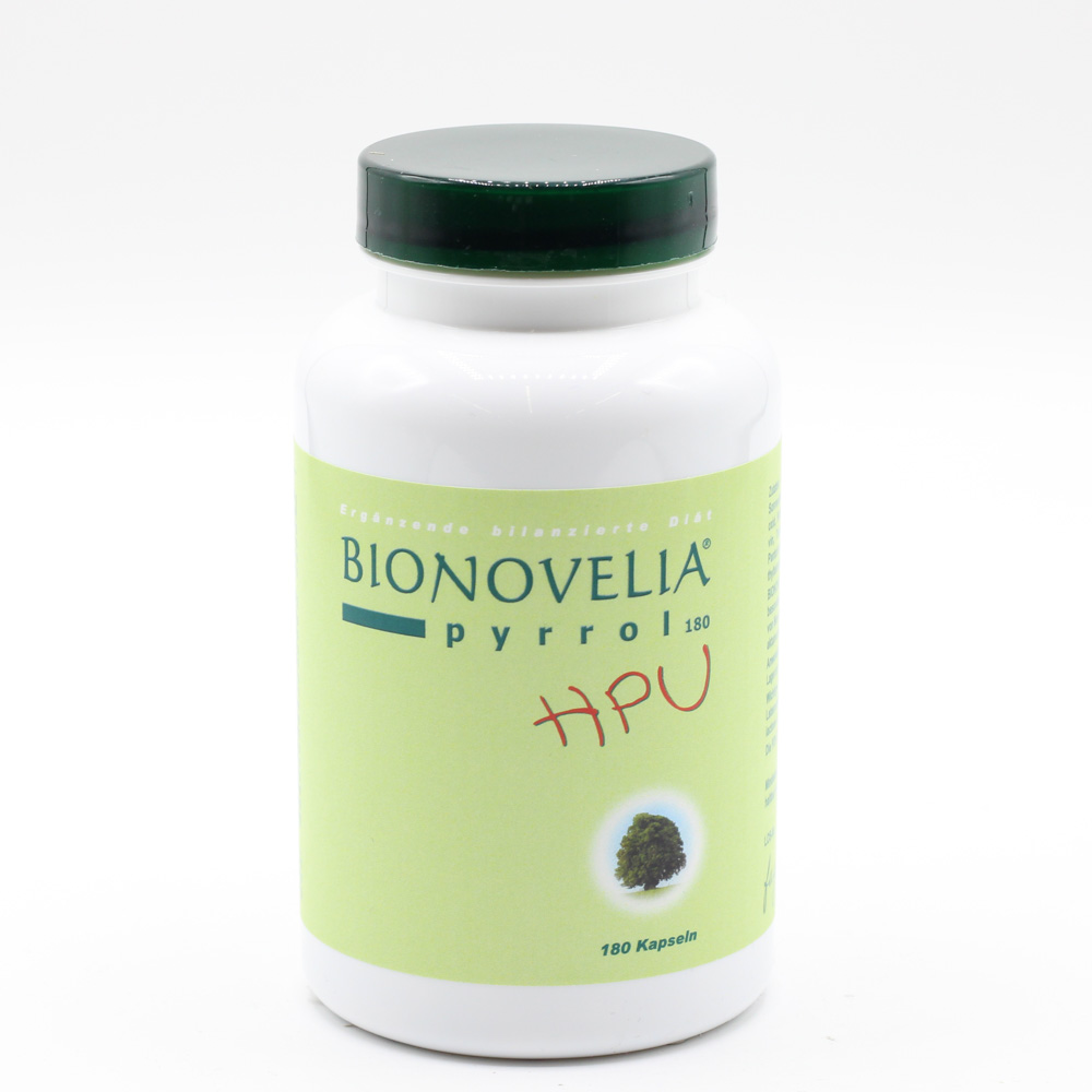 BIONOVELIA pyrrol HPU 180 Kapseln BIONOVELIA pyrrol HPU 180 Kapseln