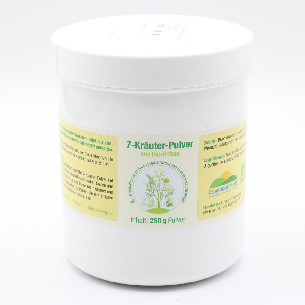 BIO 7 Kräuter Pulver nach Heidelberger BIO 7 Kräuter Pulver nach Heidelberger