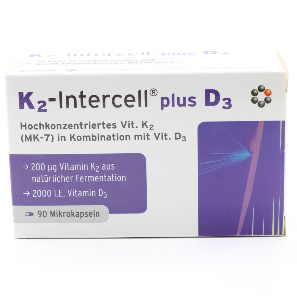 K2-INTERCELL plus D3 Kapseln K2-INTERCELL plus D3 Kapseln
