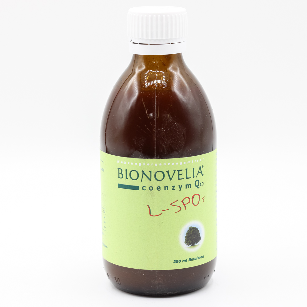 BIONOVELIA coenzym Q10 L-SPO F Fruktose Emulsion BIONOVELIA coenzym Q10 L-SPO F Fruktose Emulsion