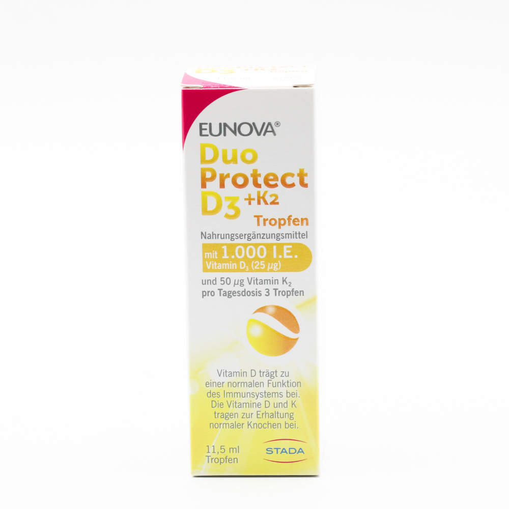 EUNOVA DuoProtect D3+K2 1000 I.E./50 μg Tropfen EUNOVA DuoProtect D3+K2 1000 I.E./50 μg Tropfen