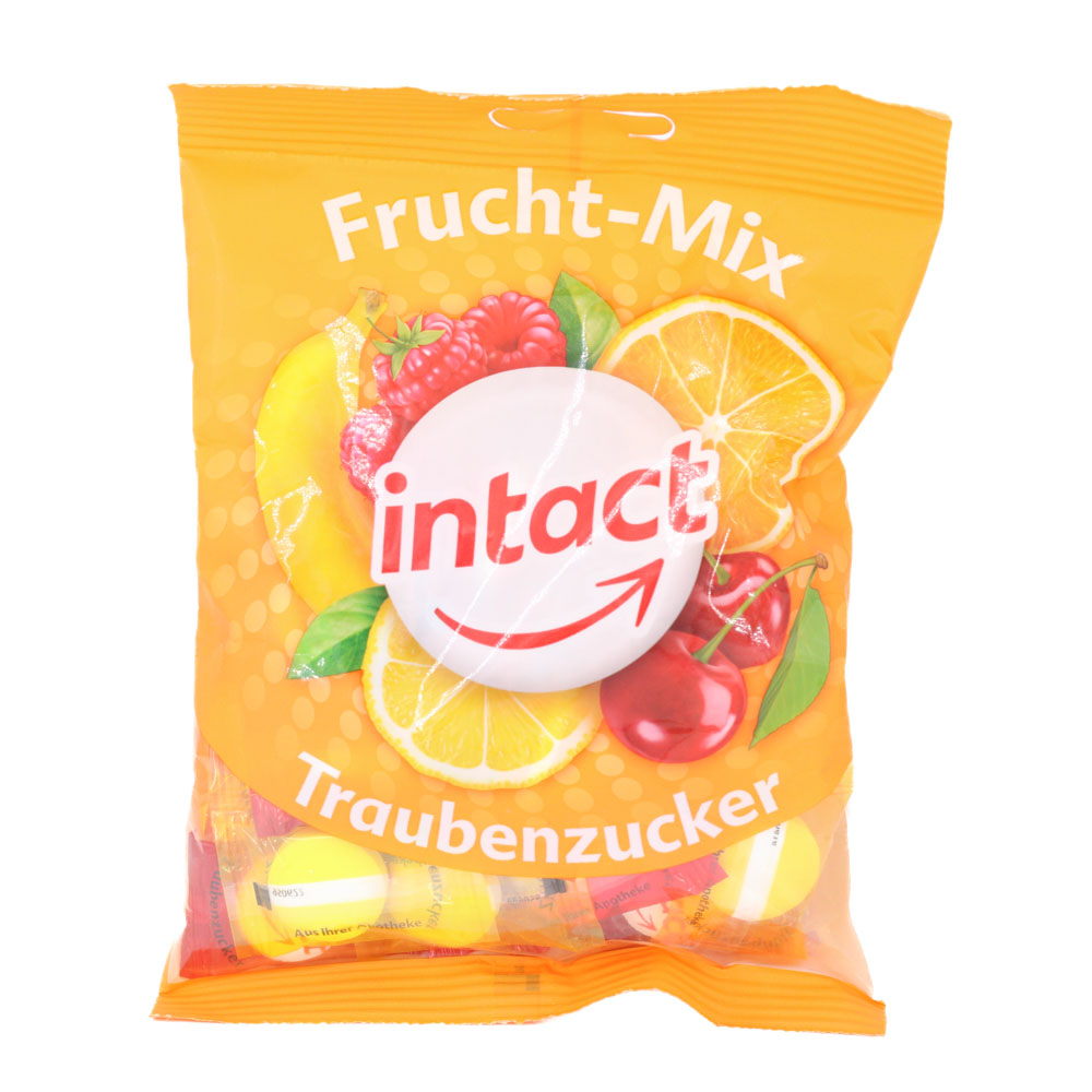 INTACT Traubenzucker Beutel Frucht-Mix INTACT Traubenzucker Beutel Frucht-Mix