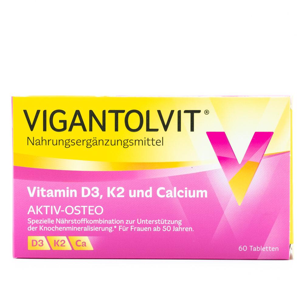 VIGANTOLVIT Vitamin D3 K2 Calcium Filmtabletten VIGANTOLVIT Vitamin D3 K2 Calcium Filmtabletten