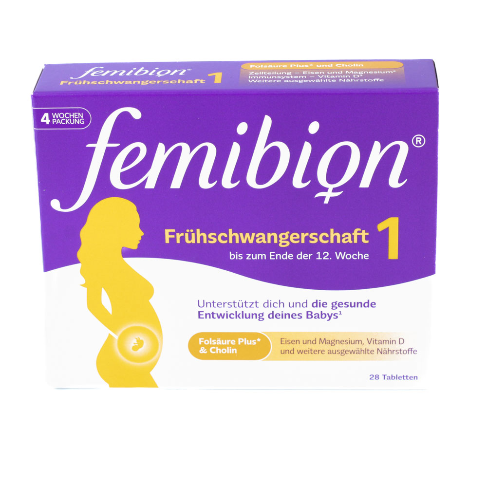 FEMIBION 1 Frühschwangerschaft Tabletten FEMIBION 1 Frühschwangerschaft Tabletten