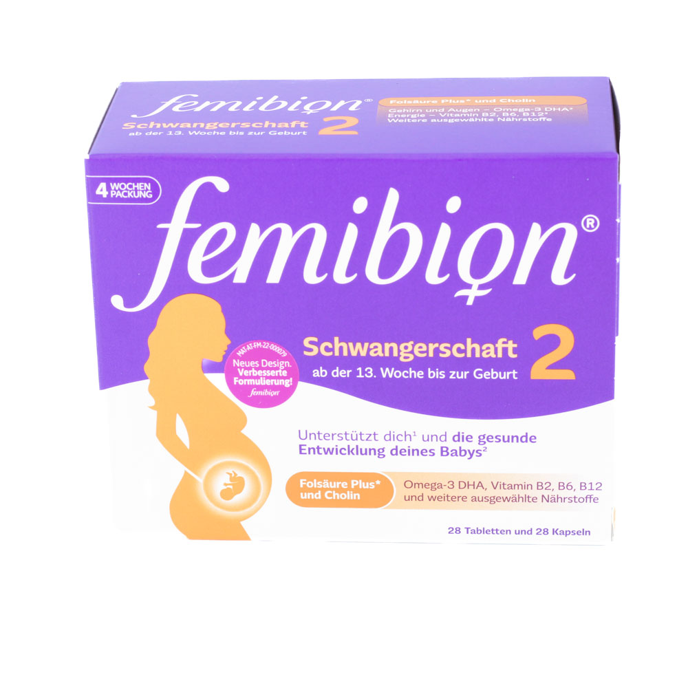FEMIBION 2 Schwangerschaft Kombipackung FEMIBION 2 Schwangerschaft Kombipackung