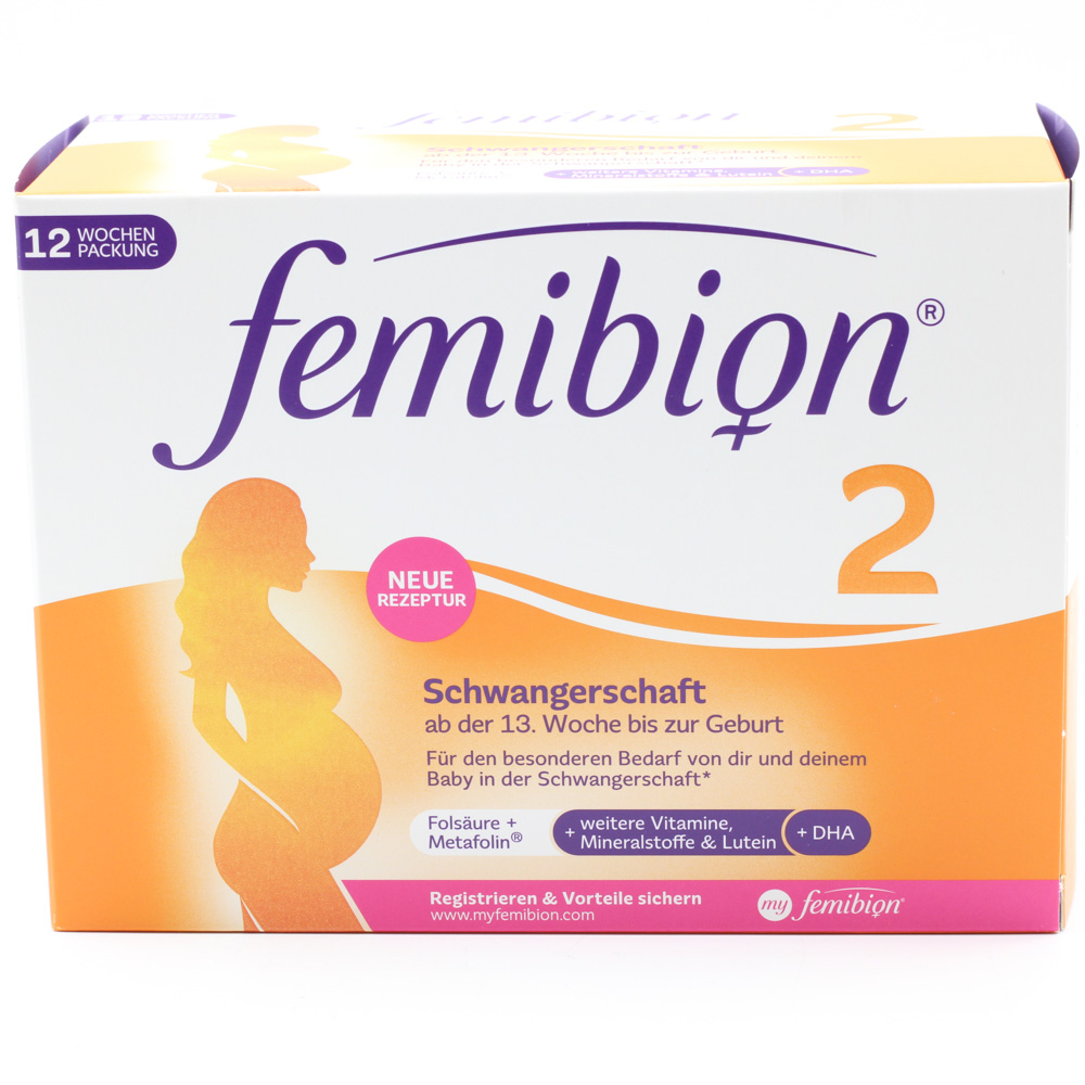 FEMIBION 2 Schwangerschaft Kombipackung FEMIBION 2 Schwangerschaft Kombipackung