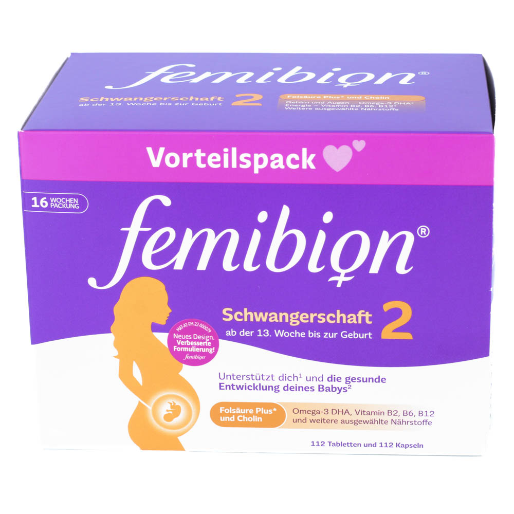 FEMIBION 2 Schwangerschaft Kombipackung FEMIBION 2 Schwangerschaft Kombipackung