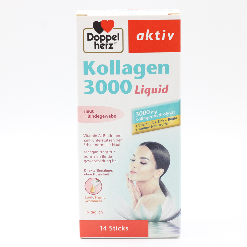 DOPPELHERZ Kollagen 3000 Liquid Sticks DOPPELHERZ Kollagen 3000 Liquid Sticks