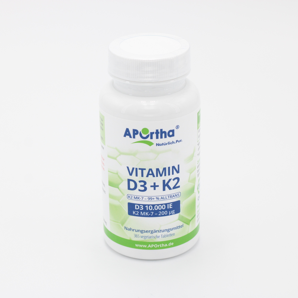 VITAMIN D3 10.000 I.E.+Natto K2 200 μg Tabletten VITAMIN D3 10.000 I.E.+Natto K2 200 μg Tabletten