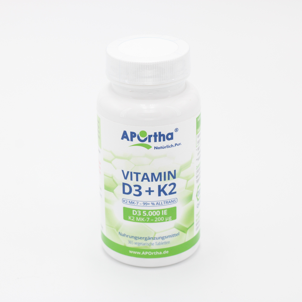 VITAMIN D3 5.000 I.E.+Natto K2 200 μg Tabletten VITAMIN D3 5.000 I.E.+Natto K2 200 μg Tabletten