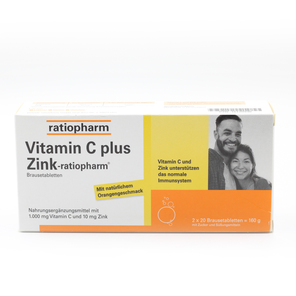 VITAMIN C PLUS Zink-ratiopharm Brausetabletten VITAMIN C PLUS Zink-ratiopharm Brausetabletten