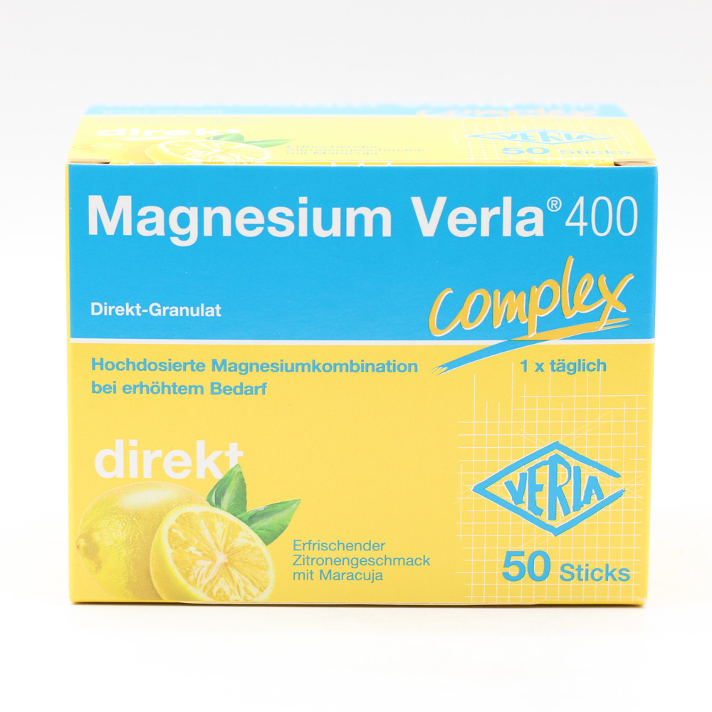 MAGNESIUM VERLA 400 Zitrone Direkt-Granulat MAGNESIUM VERLA 400 Zitrone Direkt-Granulat