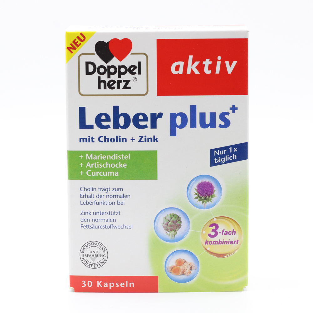 DOPPELHERZ Leber plus Kapseln DOPPELHERZ Leber plus Kapseln