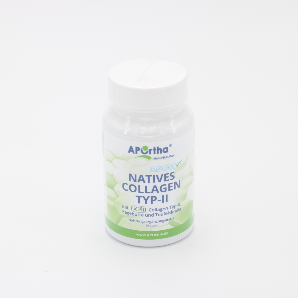 COLLAGEN TYP-II nativ UC-II Hagebutte+Teufelskral. COLLAGEN TYP-II nativ UC-II Hagebutte+Teufelskral.