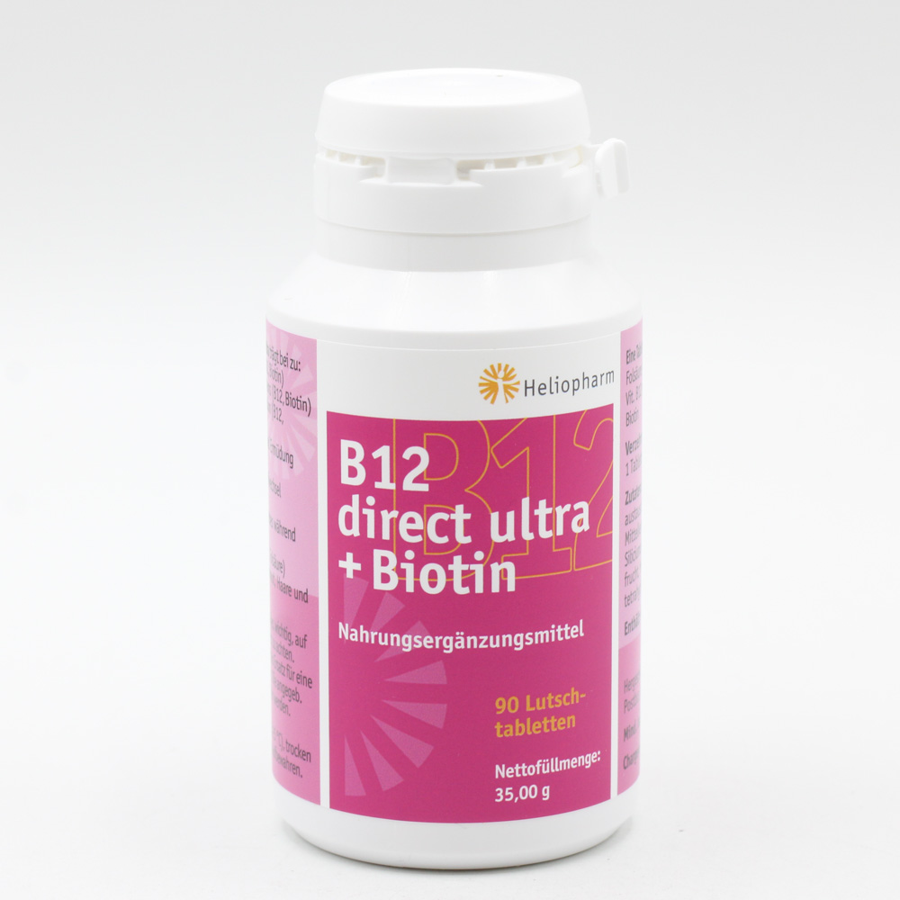 B12 DIRECT ultra+Biotin Lutschtabletten B12 DIRECT ultra+Biotin Lutschtabletten
