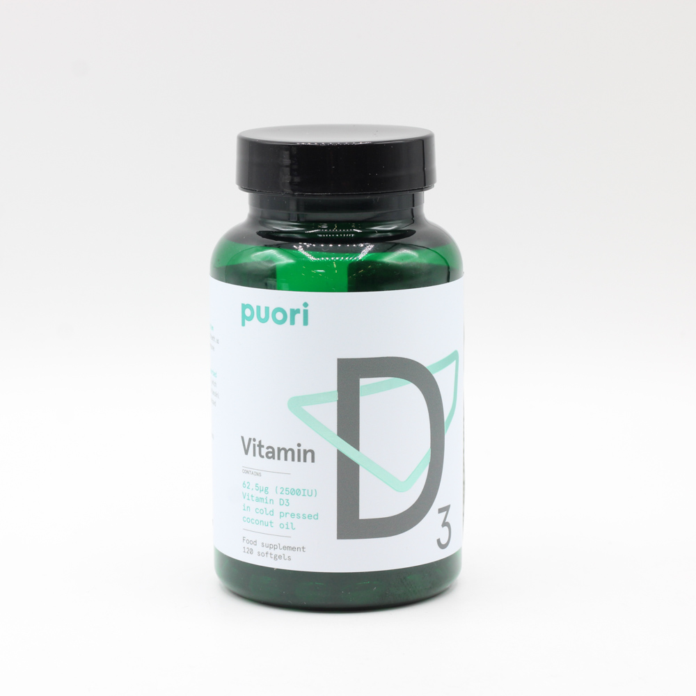 PUORI D3 Vitamin D3 2500 I.E. Weichkapseln PUORI D3 Vitamin D3 2500 I.E. Weichkapseln