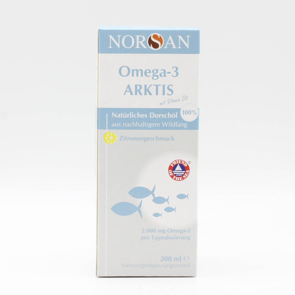 NORSAN Omega-3 Arktis mit Vitamin D3 flüssig NORSAN Omega-3 Arktis mit Vitamin D3 flüssig