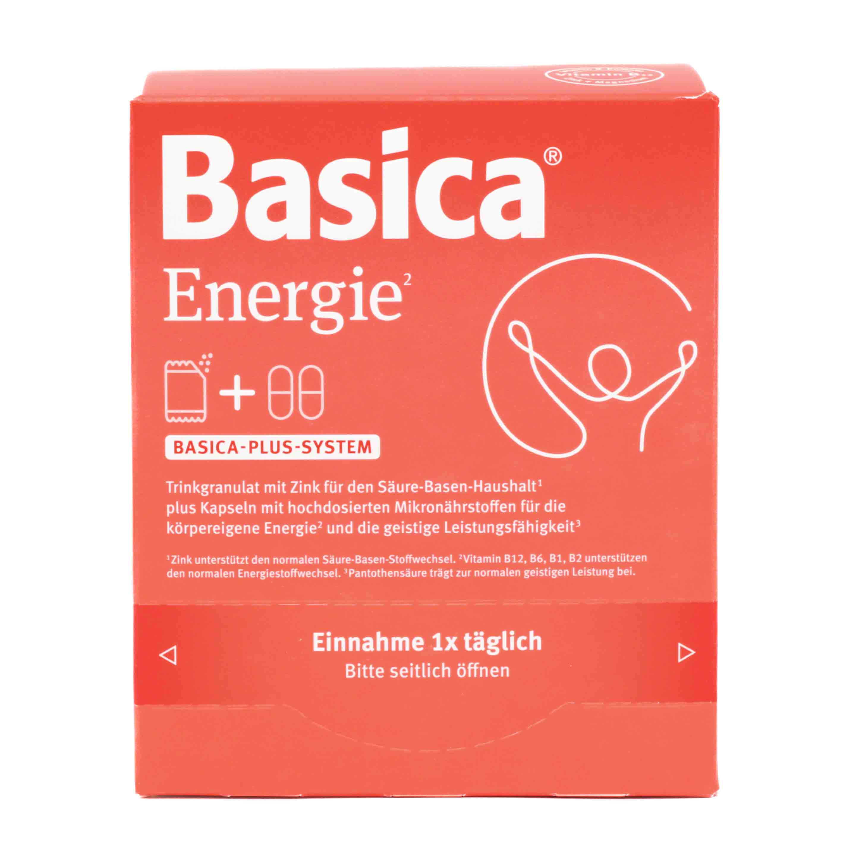 BASICA Energie Trinkgranulat+Kapseln f.30 Tage Kpg BASICA Energie Trinkgranulat+Kapseln f.30 Tage Kpg