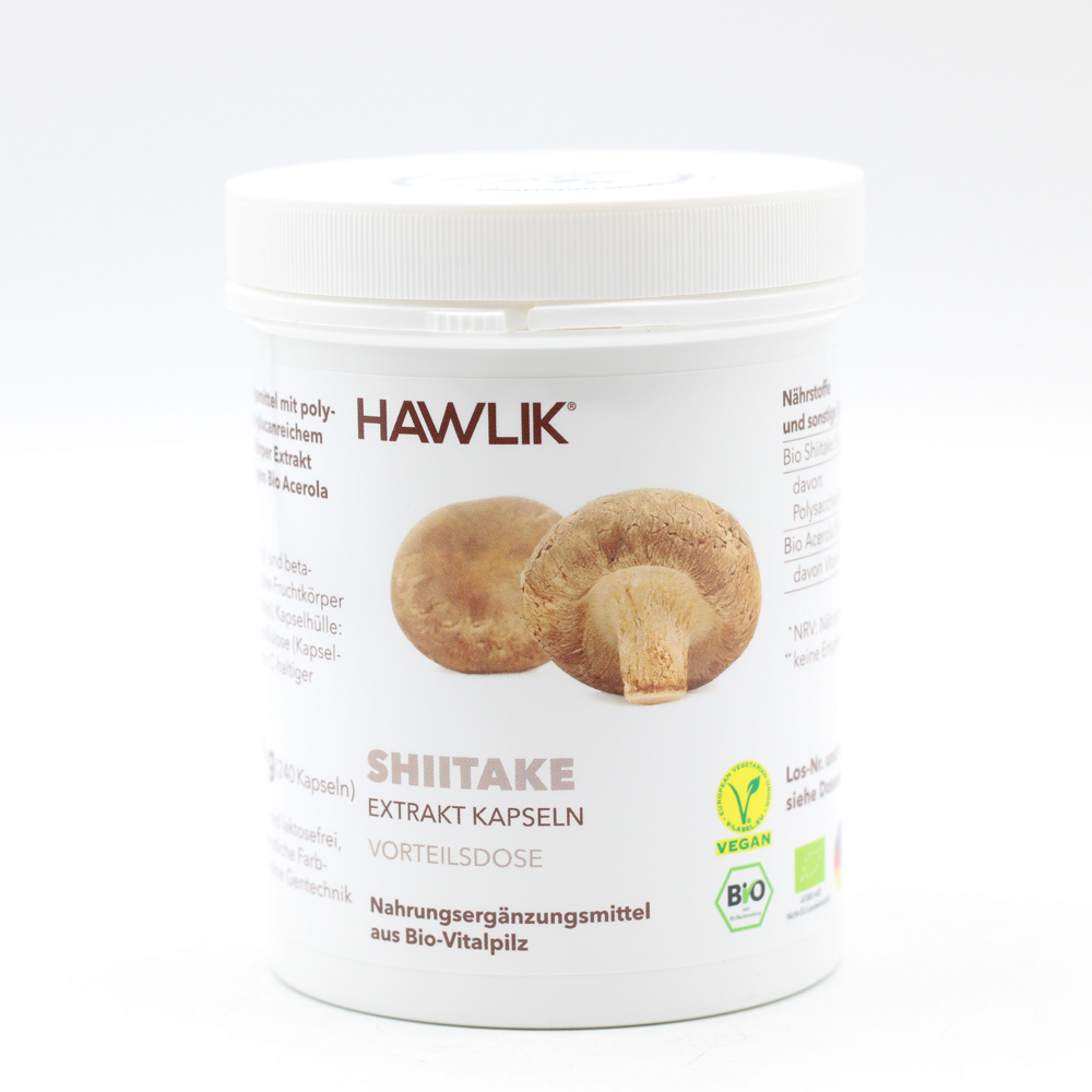 BIO SHIITAKE Extrakt Kapseln BIO SHIITAKE Extrakt Kapseln
