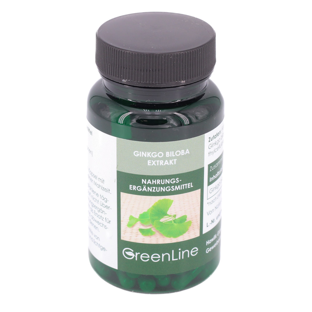 GINKGO BILOBA EXTRAKT Kapseln GINKGO BILOBA EXTRAKT Kapseln
