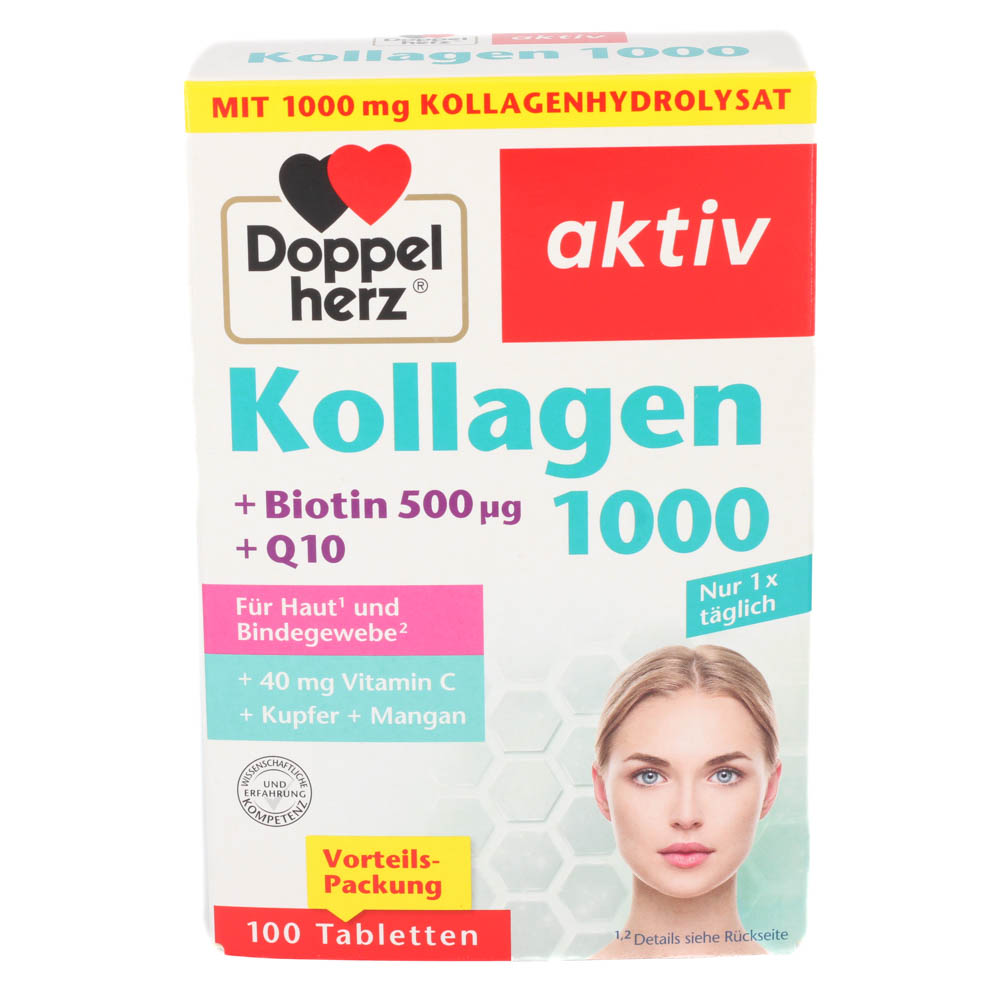 DOPPELHERZ Kollagen 1000 Tabletten DOPPELHERZ Kollagen 1000 Tabletten