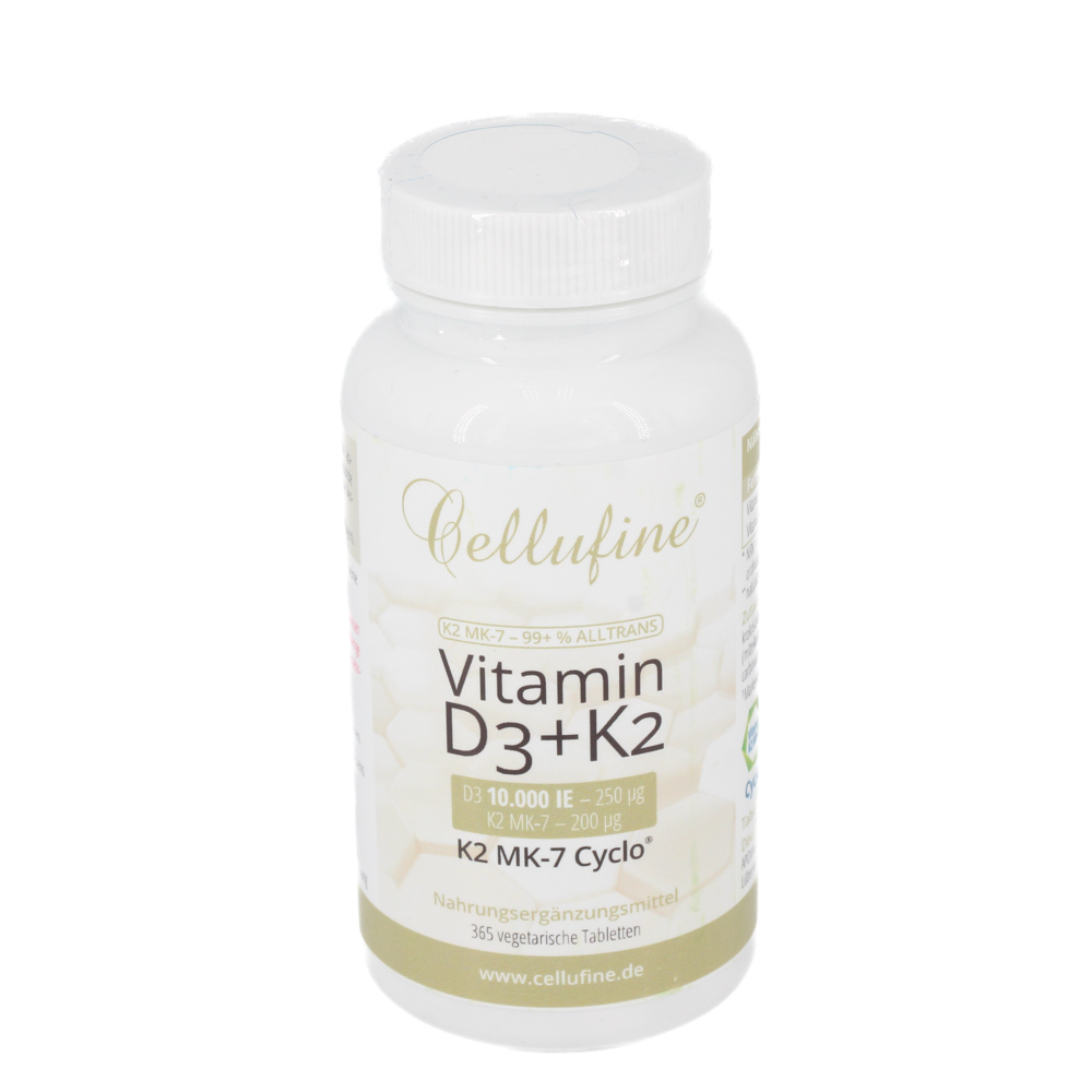 CELLUFINE Vit.D3 10.000 IE+Natto K2 MK7 Cyc.200μg CELLUFINE Vit.D3 10.000 IE+Natto K2 MK7 Cyc.200μg