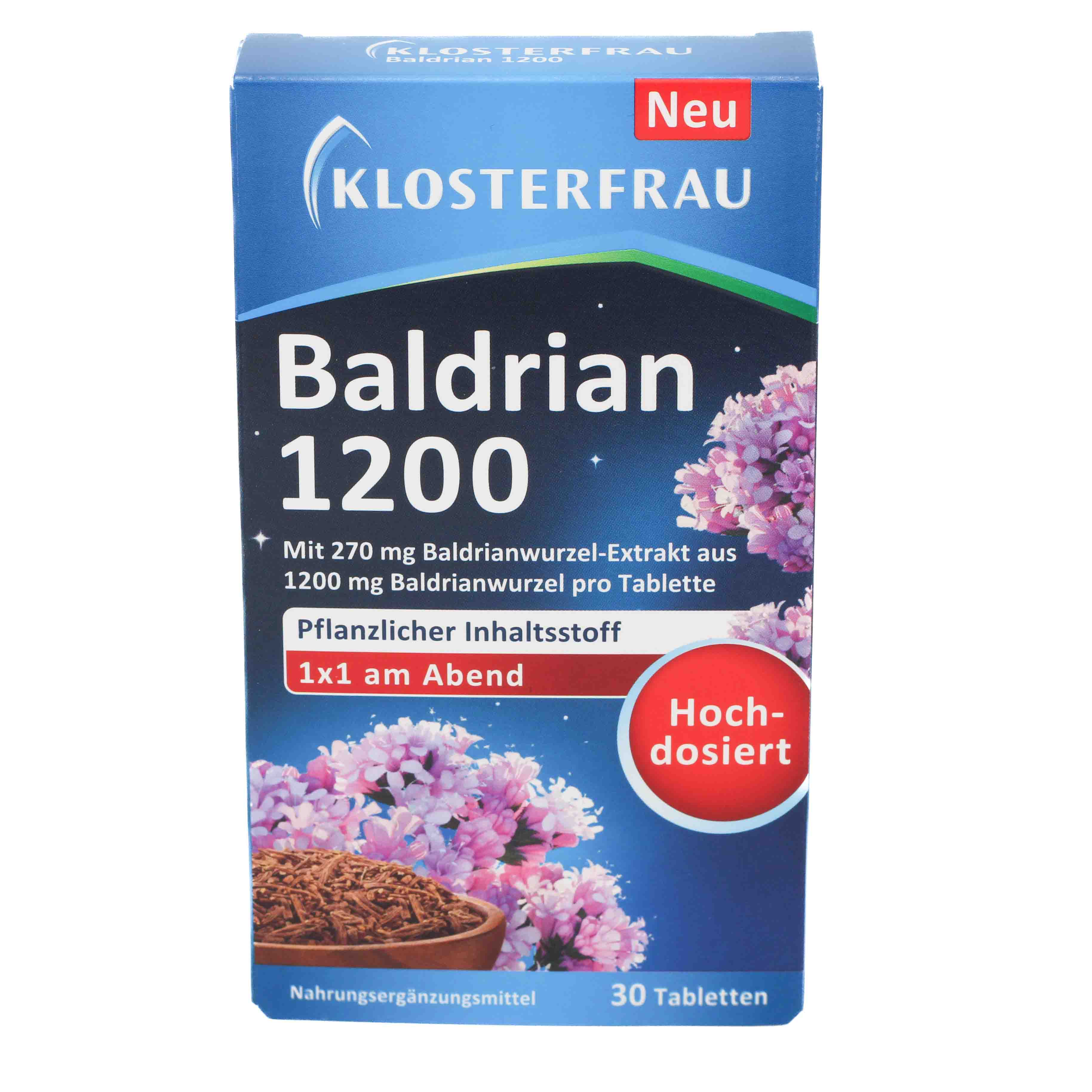 KLOSTERFRAU Baldrian 1200 Tabletten KLOSTERFRAU Baldrian 1200 Tabletten