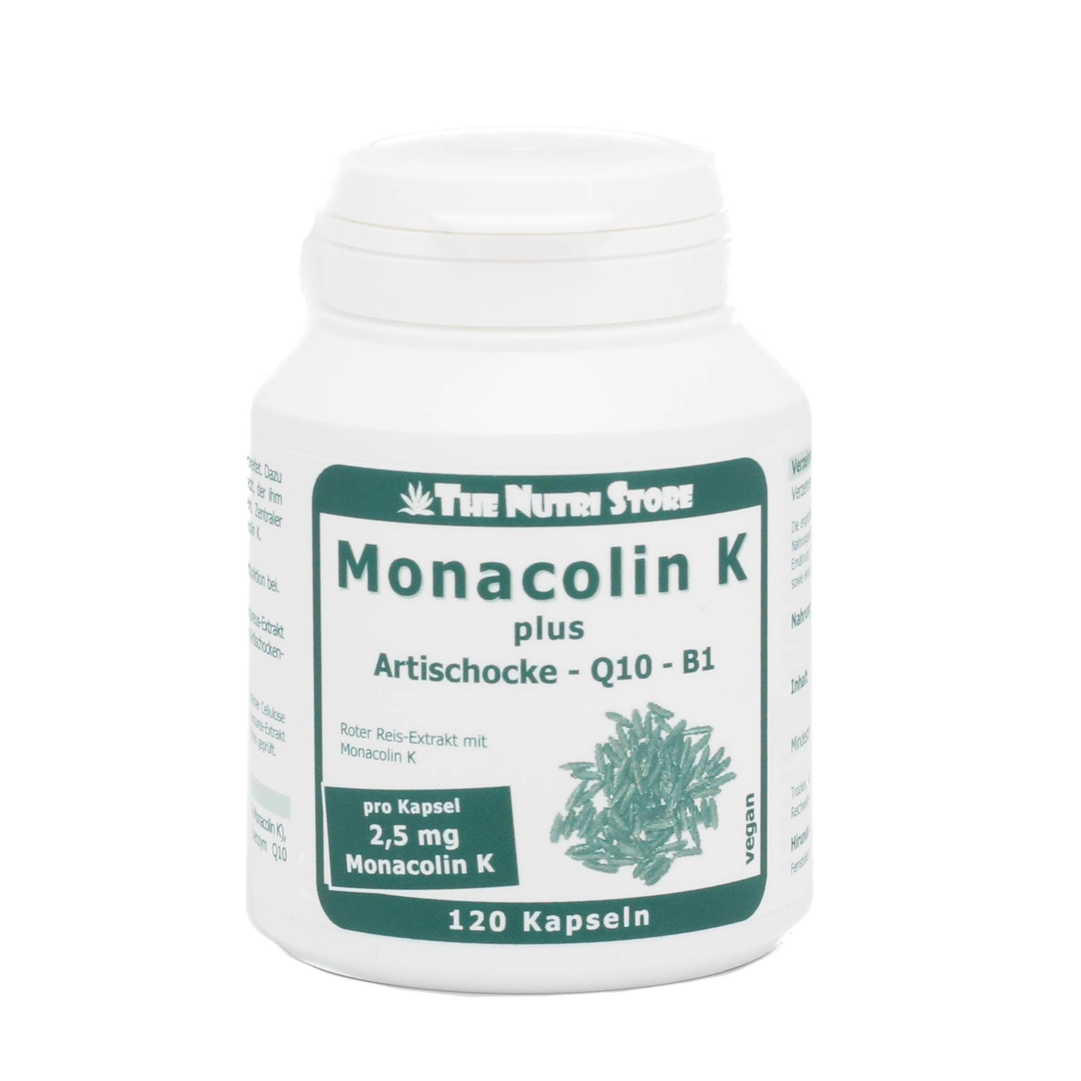 MONACOLIN K 2,5 mg plus Q10 Kapseln MONACOLIN K 2,5 mg plus Q10 Kapseln