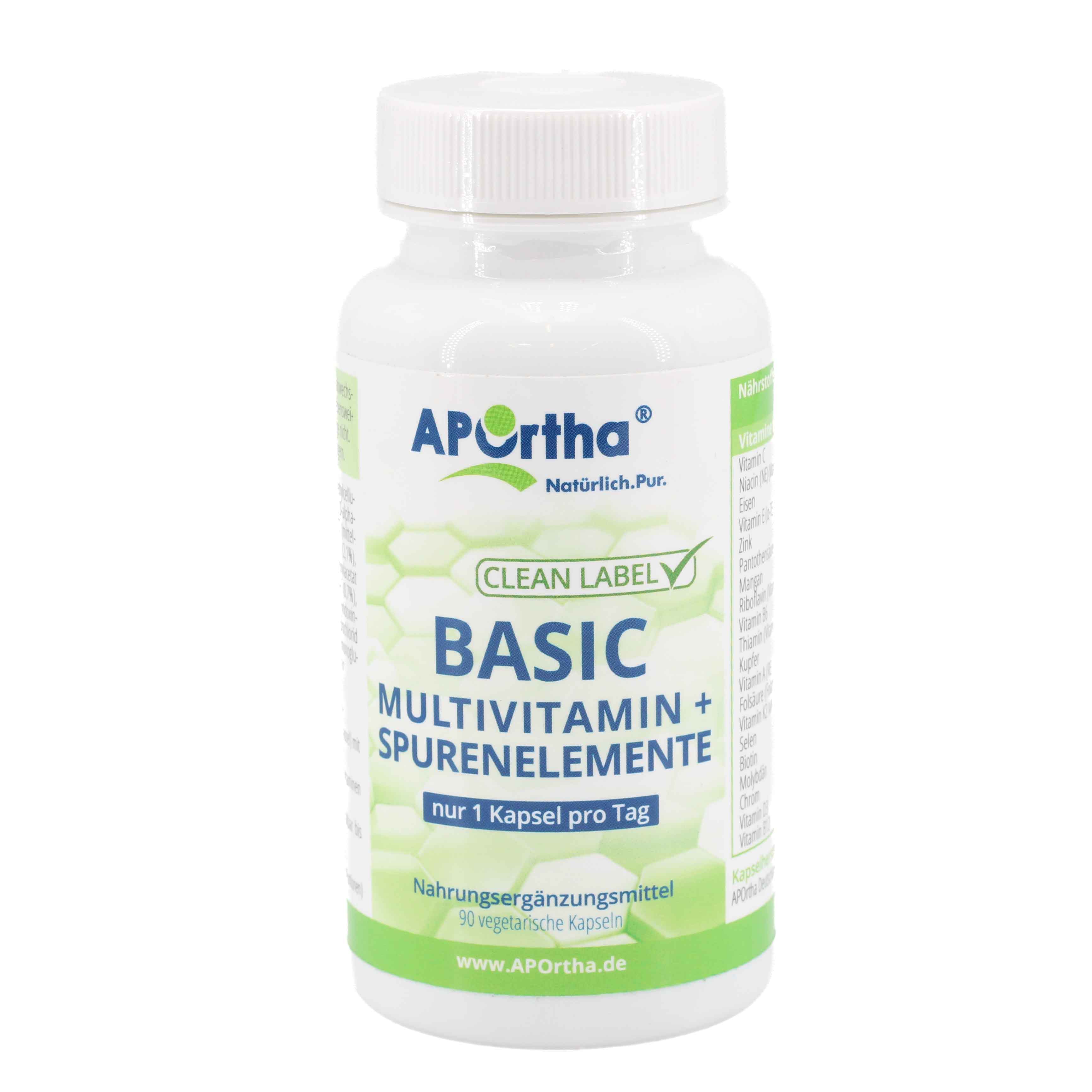 BASIC MULTIVITAMIN+Spurenelemente Kapseln BASIC MULTIVITAMIN+Spurenelemente Kapseln