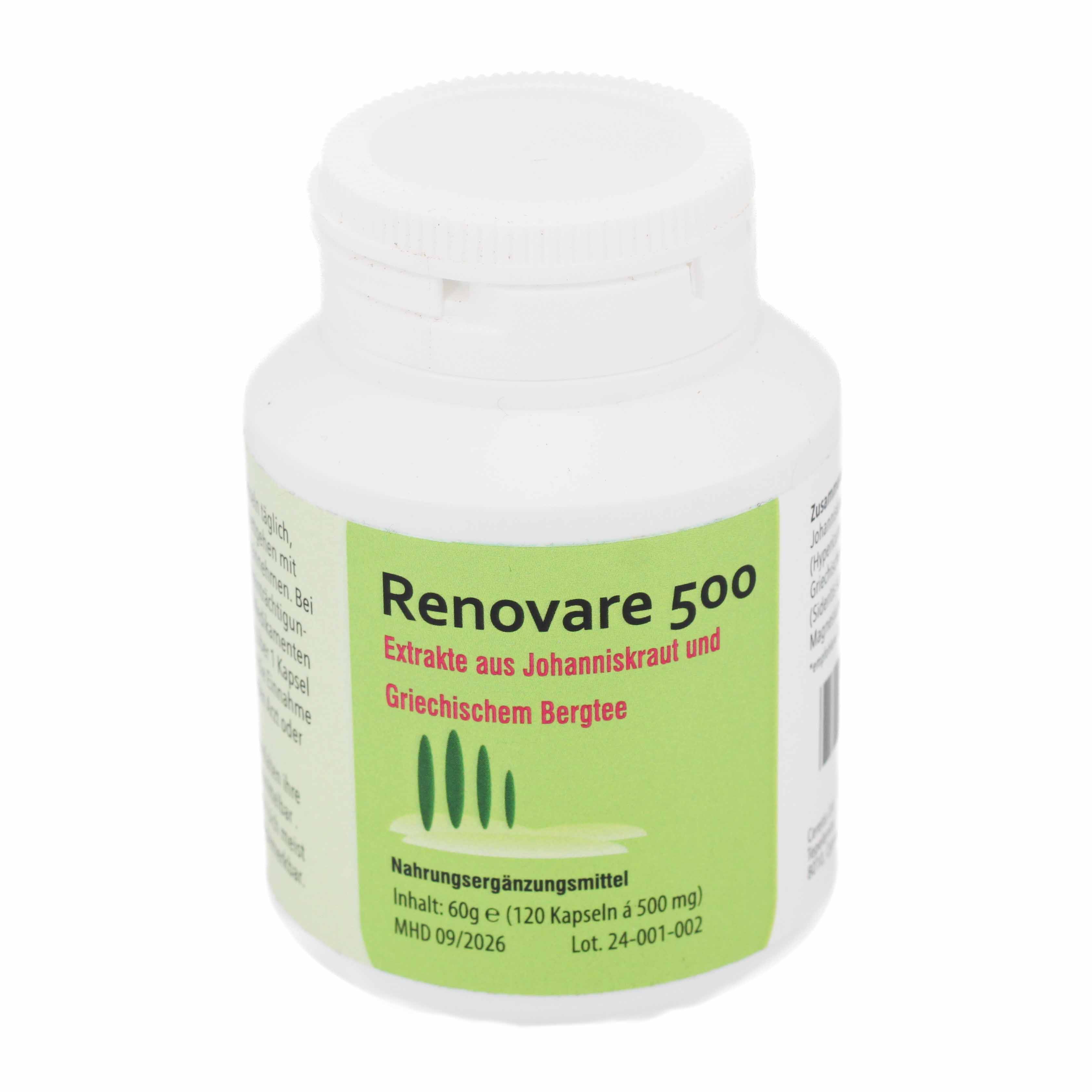 RENOVARE 500 Kapseln RENOVARE 500 Kapseln