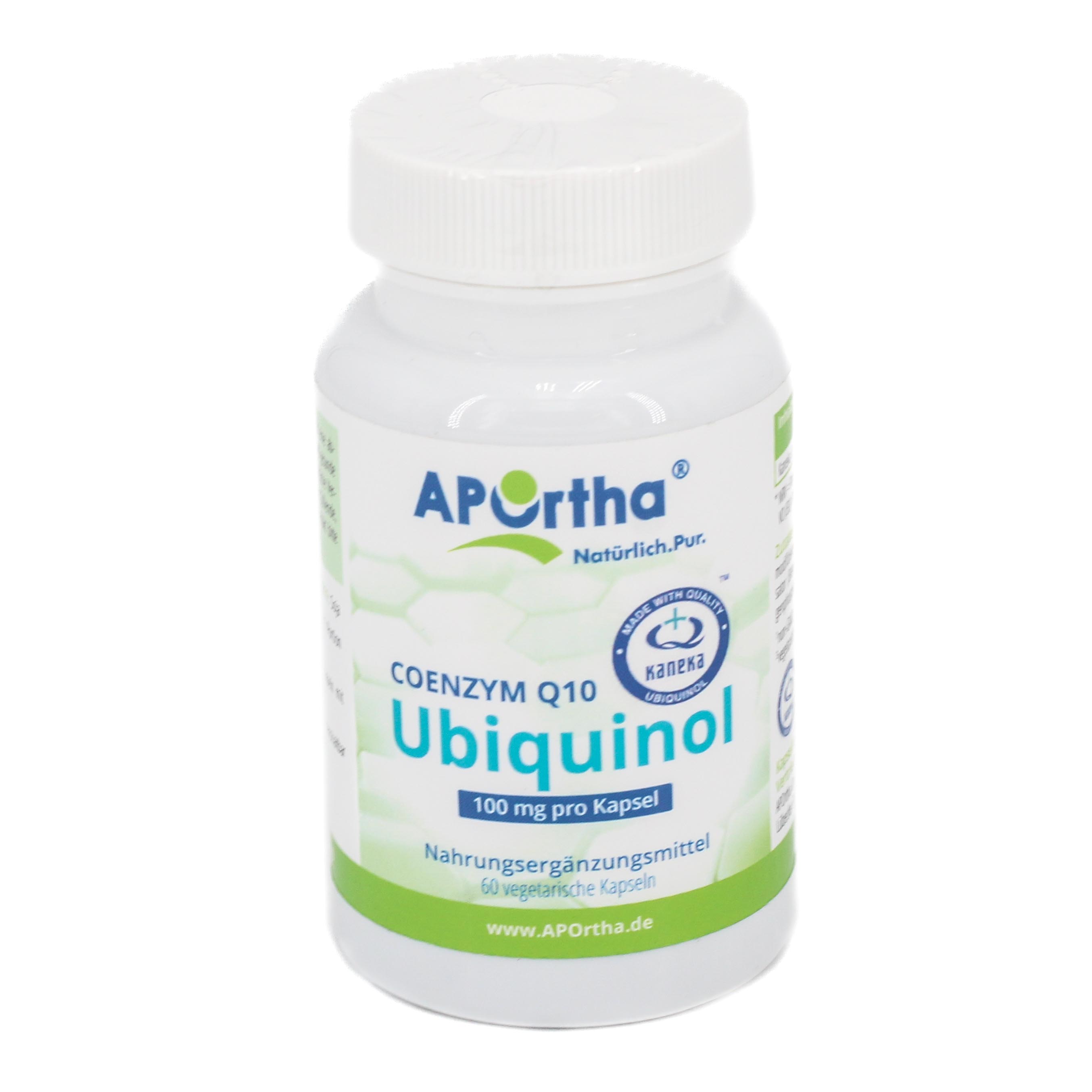 APORTHA Kaneka Ubiquinol 100mg Coenzym Q10 veg.Kps APORTHA Kaneka Ubiquinol 100mg Coenzym Q10 veg.Kps