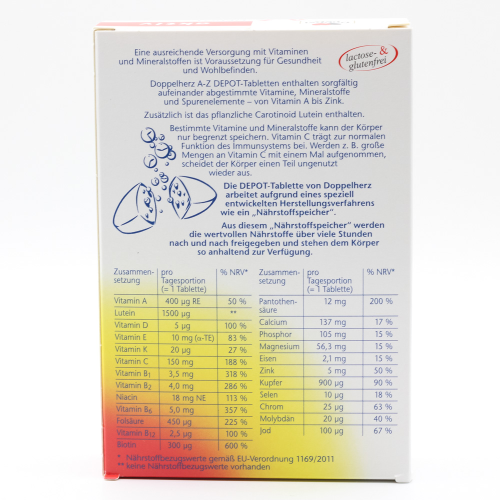 DOPPELHERZ A-Z Depot Tabletten DOPPELHERZ A-Z Depot Tabletten