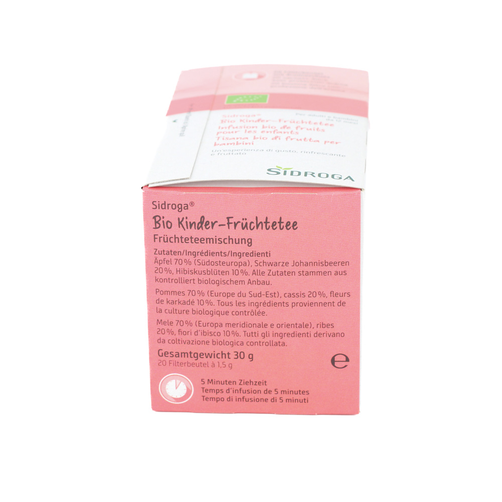 SIDROGA Bio Kinder-Früchtetee Filterbeutel SIDROGA Bio Kinder-Früchtetee Filterbeutel
