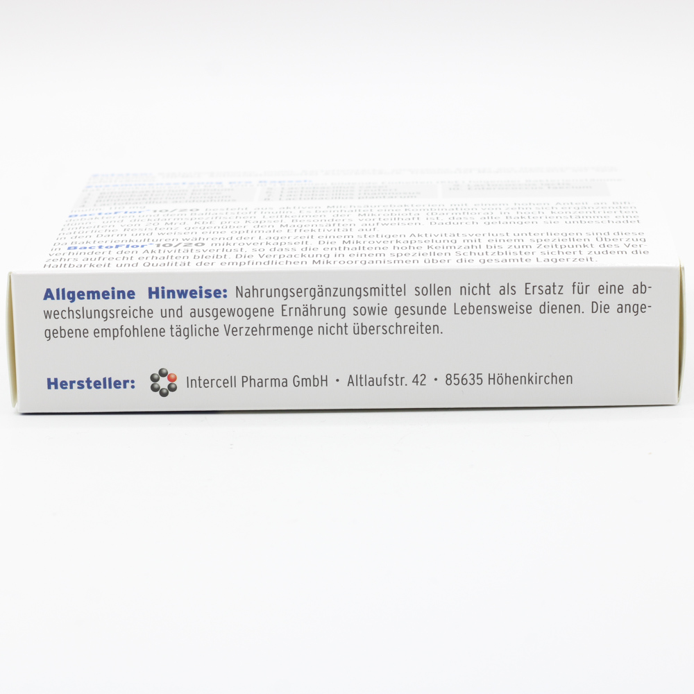 BACTOFLOR 10/20 Kapseln BACTOFLOR 10/20 Kapseln