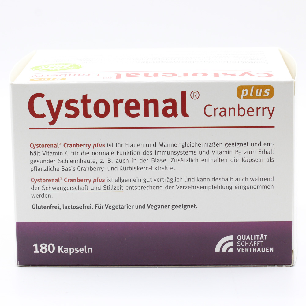 CYSTORENAL Cranberry plus Kapseln CYSTORENAL Cranberry plus Kapseln