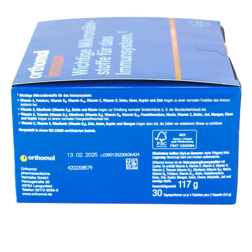 ORTHOMOL Immun 30 Tabl./Kaps.Kombipackung ORTHOMOL Immun 30 Tabl./Kaps.Kombipackung
