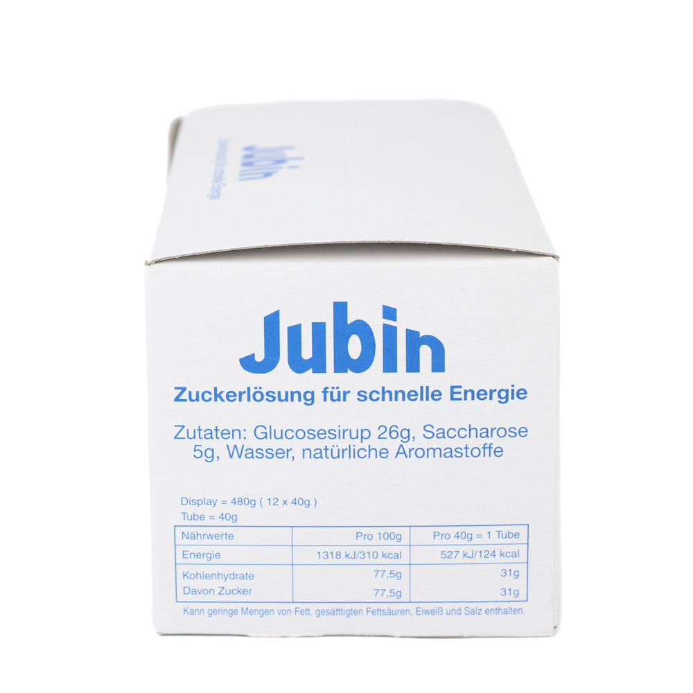 JUBIN Zuckerlösung schnelle Energie Tube JUBIN Zuckerlösung schnelle Energie Tube
