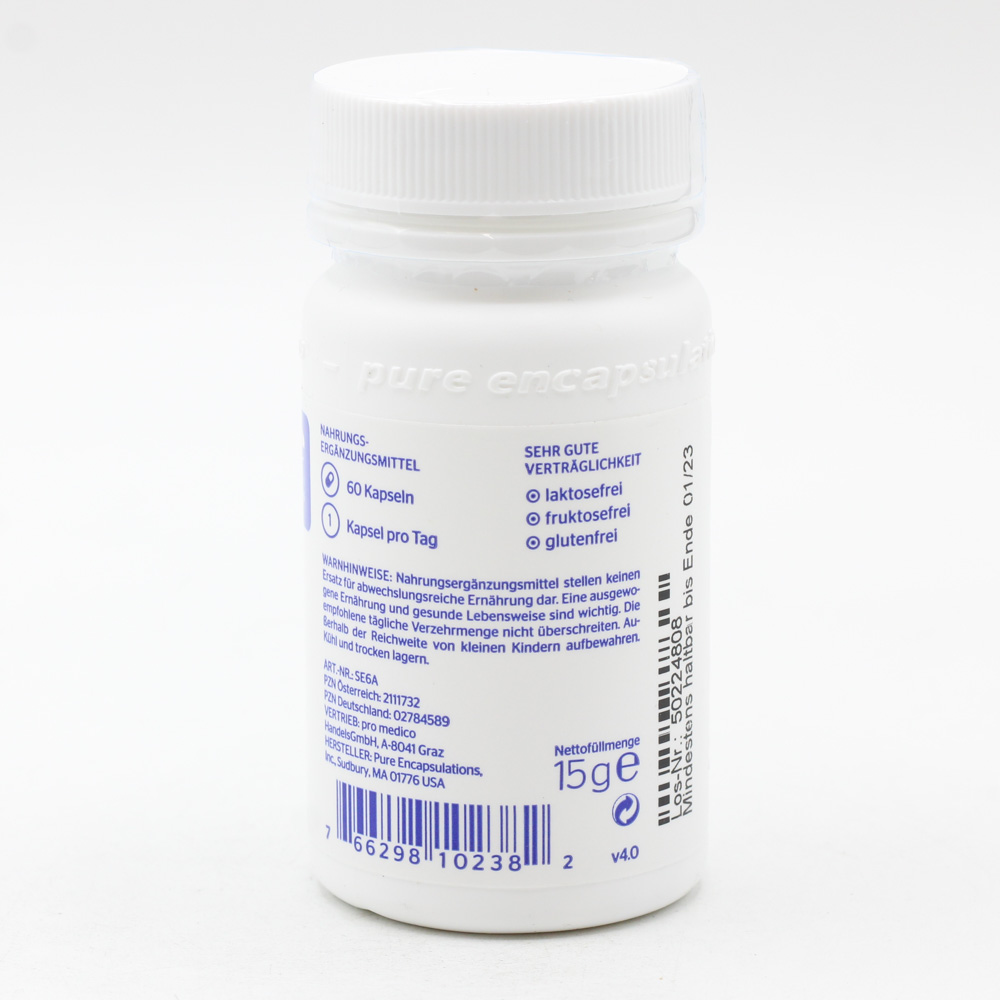 PURE ENCAPSULATIONS Selen Selenmethionin Kapseln PURE ENCAPSULATIONS Selen Selenmethionin Kapseln