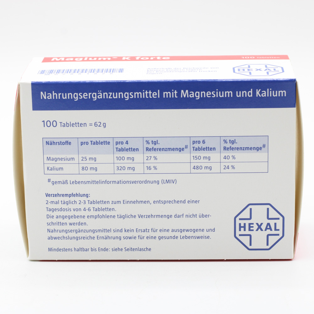 MAGIUM K forte Tabletten MAGIUM K forte Tabletten