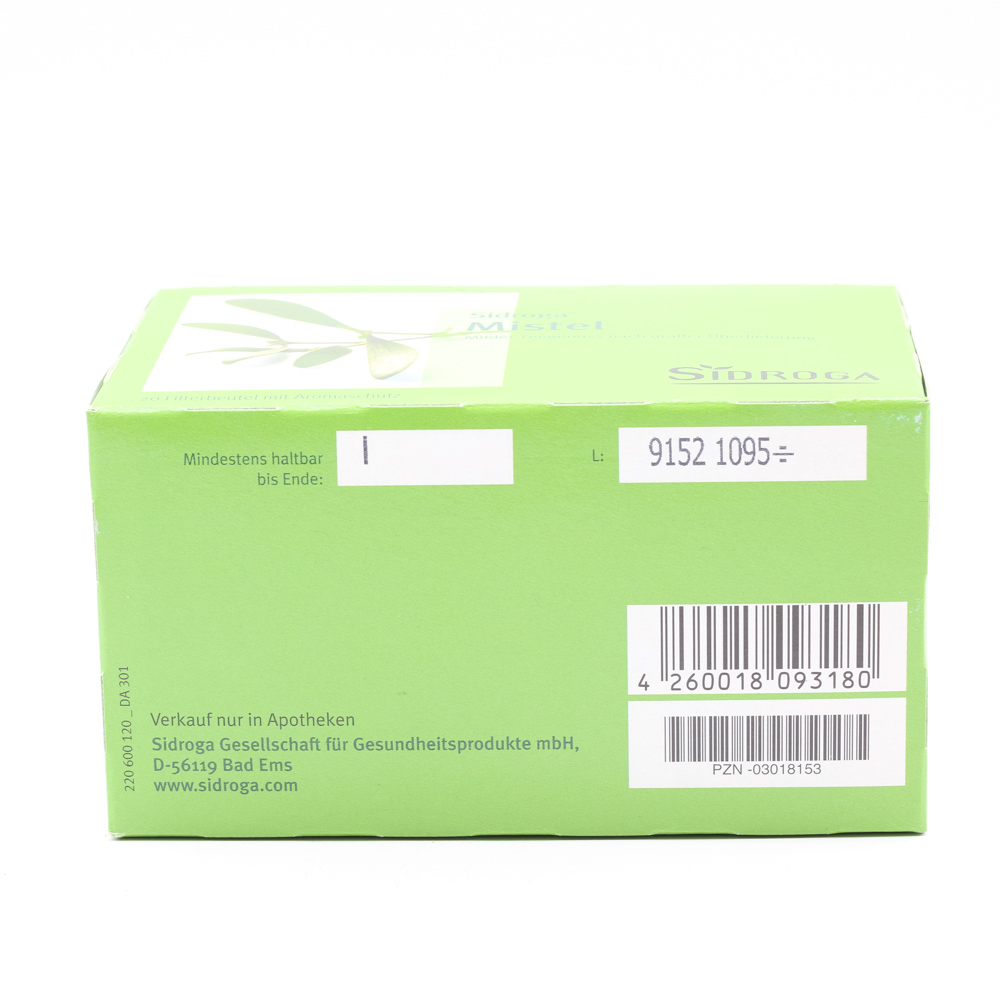 SIDROGA Mistel Tee Filterbeutel SIDROGA Mistel Tee Filterbeutel