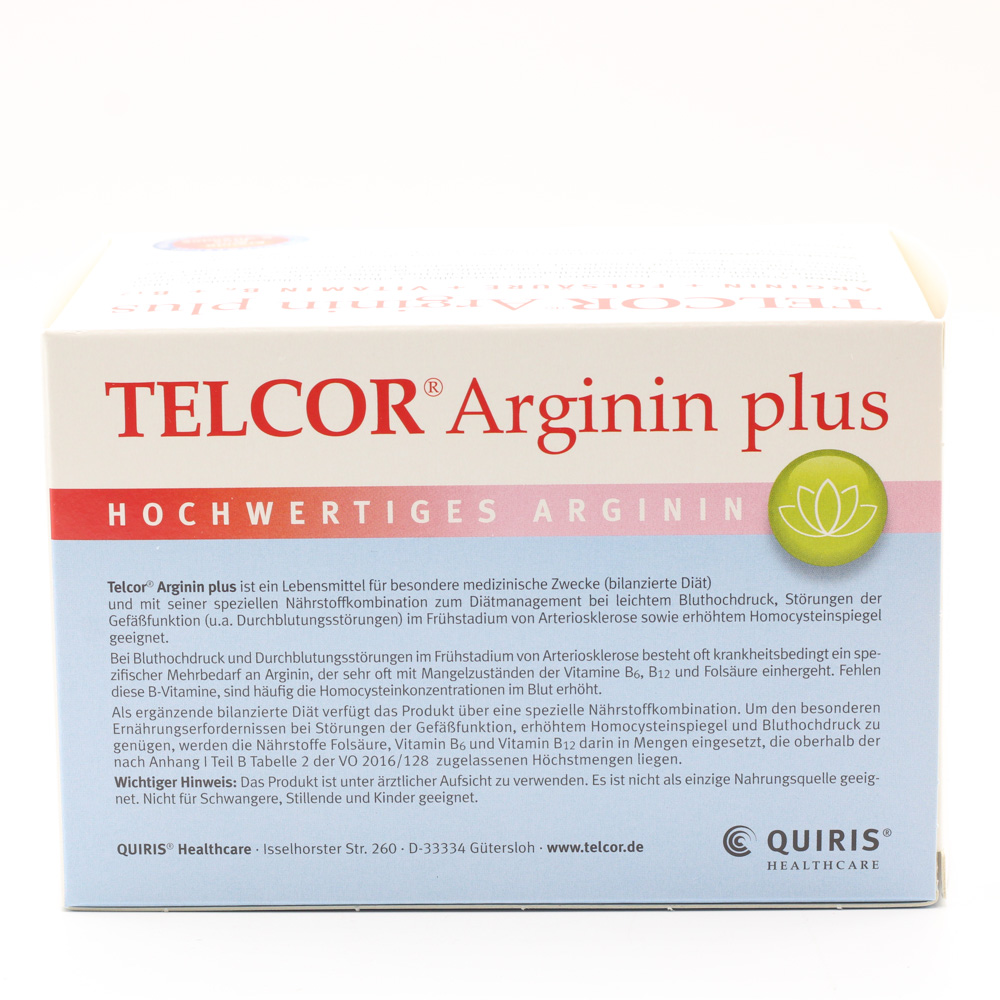 TELCOR Arginin plus Filmtabletten TELCOR Arginin plus Filmtabletten