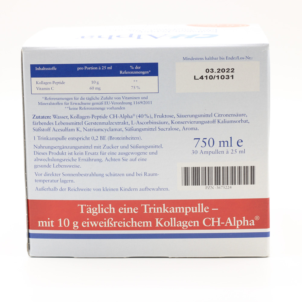 CH ALPHA Trinkampullen CH ALPHA Trinkampullen
