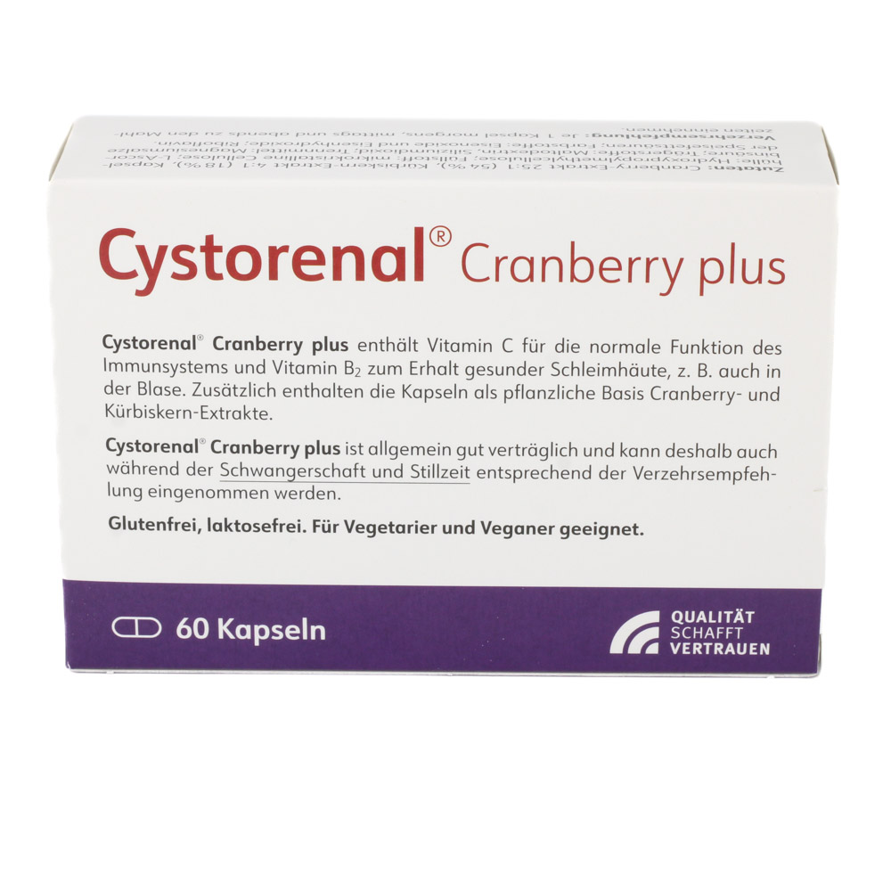 CYSTORENAL Cranberry plus Kapseln CYSTORENAL Cranberry plus Kapseln